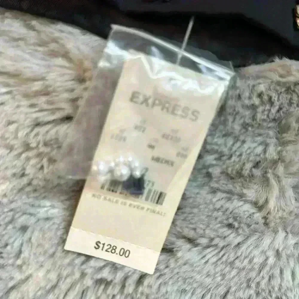NWT Express Embroidered rhinestone bralette